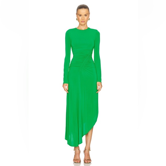 A.L.C. Adeline Dress in Fern - Picture 1 of 9